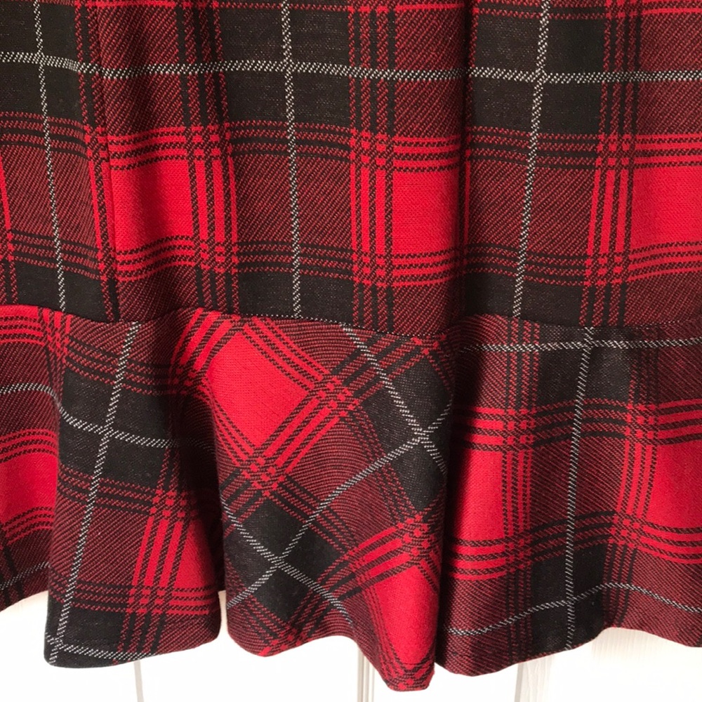 New Directions Petite Plaid Dress - Picture 5 of 6